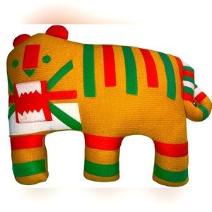 Target Tiger Figural Pillow 16” X 11” Christian Robinson, limited edition